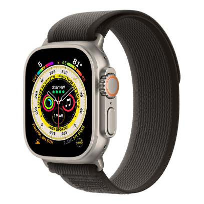 Ремешок для Apple Watch WiWU Trail Loop Watch Band 38/40/41 мм Черный/Серый