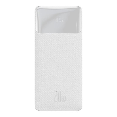 Внешний аккумулятор Baseus 20000mAh Bipow Digital Display Fast Charge Power Bank 20Вт Overseas Edition PPBD20K (PPBD050302) челый