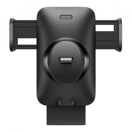 Автомобильный держатель с функцией беспроводной зарядки Baseus Wisdom Auto Alignment Car Mount Wireless Charger (QI 15W) Air Outlet Base (CGZX000001) Черный