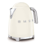 Чайник электрический SMEG 50s Style (KLF03CREU) Cream, кремовый