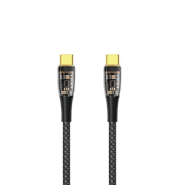 Кабель WiWU Type-C – Lightning Cable, 2m (TM02) Черный