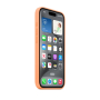 Чехол Silicone Case для Apple iPhone 15 Pro Max Orange, оранжевый