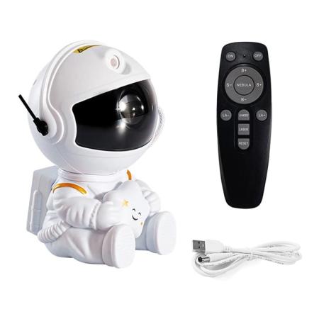 Проектор звездного неба Астронавт (HR-F3) Белый