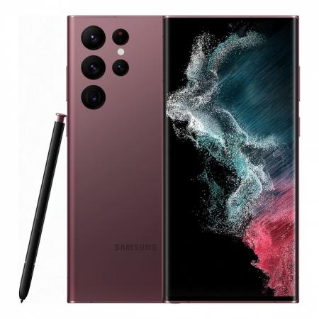 Samsung Galaxy S22 Ultra (2022) 12/256Gb Burgundy, бургунди