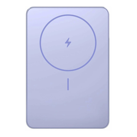 Внешний аккумулятор Xiaomi Super Slim Magnetic Power Bank 5000 Purple, Фиолетовый