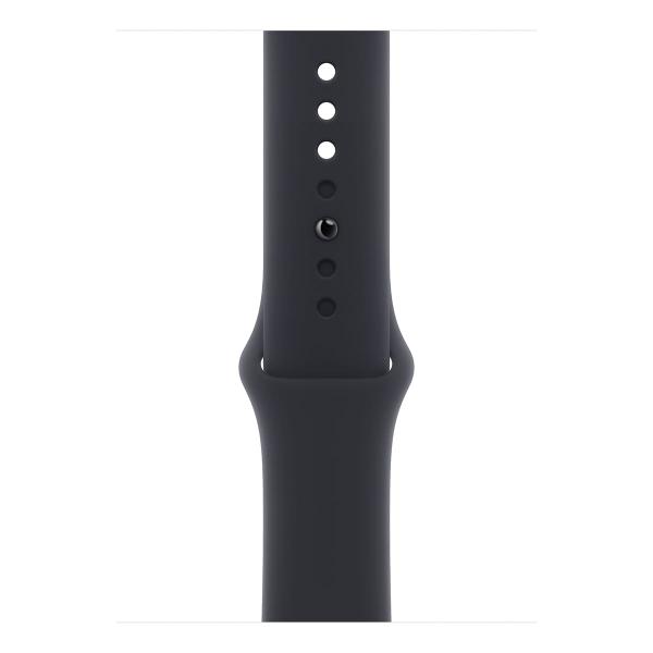 Apple Watch Series 9, 45 мм корпус из алюминия цвета «Midnight», ремешок Sport Band размера S/M цвета «Midnight»