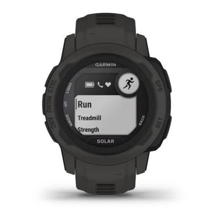 Часы Garmin INSTINCT 2S solar Graphite, черный
