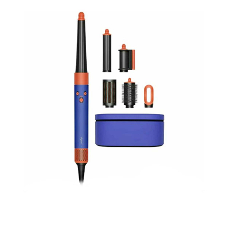 Стайлер Dyson AirWrap Complete Long HS08 (CN/HK) Straight+Wavy, Vinca Blue/Topaz, синий/оранжевый
