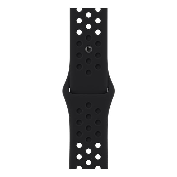 Apple Watch Nike SE (2022), 40 мм корпус из алюминия цвета «Midnight», ремешок Nike Sport Band размера M/L цвета «Black/Black»