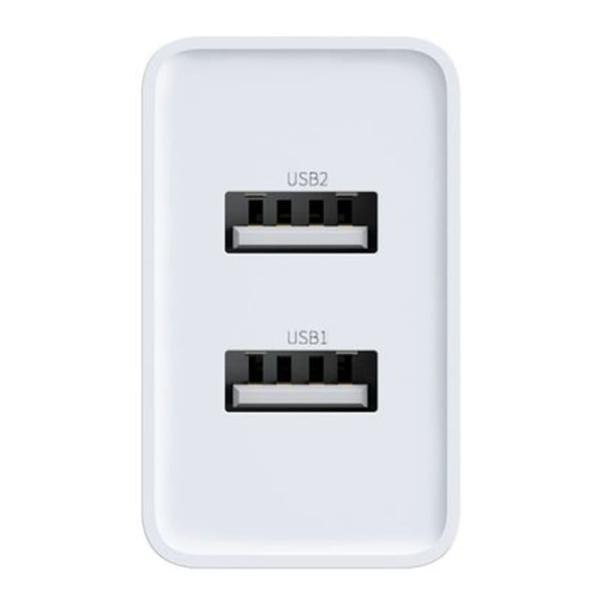 Зарядное устройство Baseus Speed Mini Dual USB Charger 10,5Вт TC-012 (CCFS-R02) Белый