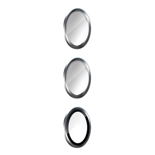 Защитное стекло для камеры Galaxy S24 BLUEO Camera lens Armor metal 3 шт. (NPB28-S24-SIL) Серебристый