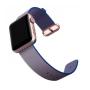 Нейлоновый ремешок COTEetCI Nylon Magic Band для Apple Watch 38/40 мм Violet Blue, фиолетово-синий