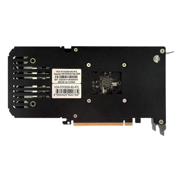 Видеокарта CBR Nvidia GeForce RTX 3050 8 Гб GDDR6 128 бит (VGA-STX3050-8G-RTL-4VO)