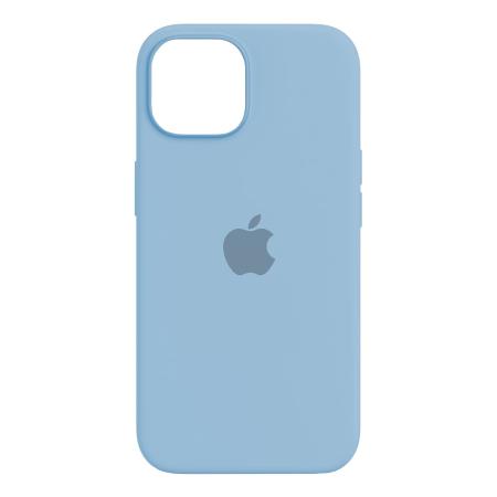 Чехол Silicone Case для Apple iPhone 15 Голубой