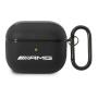 Чехол AMG для Airpods 3 Genuine leather with stamped logo (AMA3SLWK) Черный