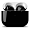 Беспроводные наушники Apple AirPods 3 Color, глянцевый чёрный цвет