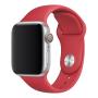 Силиконовый ремешок COTEetCI Silicone Sport Band для Apple Watch 42/44 мм Red, красный
