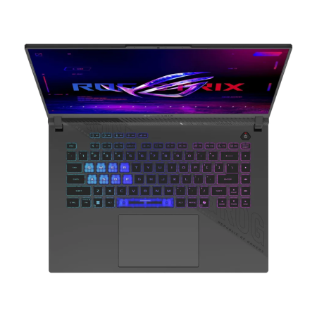 Ноутбук 16,0" ASUS ROG Strix G16 G614PP-S5063 (90NR0L67-M00300-32G/1T) AMD Ryzen 9 8940HX, 32Gb DDR5, SSD 1Tb, NVIDIA RTX 5070 8Gb, IPS, WQXGA, Без ОС, Серый
