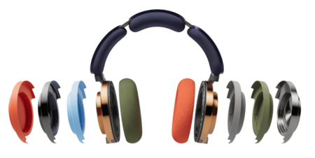 Беспроводные наушники Dyson OnTrac Copper, синий/медь