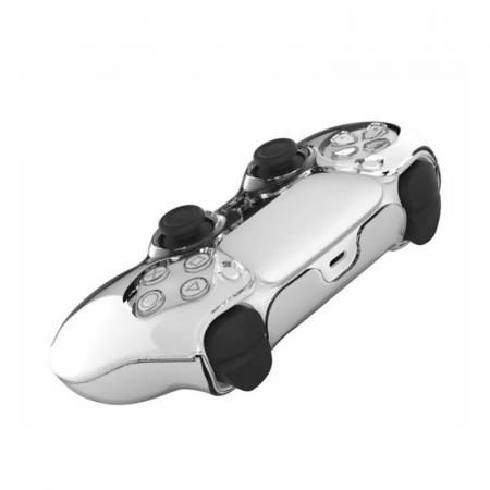 Противоударный, жесткий чехол для геймпада Sony PlayStation 5 DualSense Crystal Case (KJH-P5-002) Прозрачный