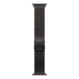 Ремешок для Apple Watch 42/44/45/46/49 Gurdini Titanium Milanese Loop Black, Чёрный