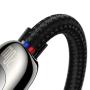 Кабель Baseus Display Fast Charging Data Cable Type-C - Lighting 20W, 1 м (CATLSK-01) Черный