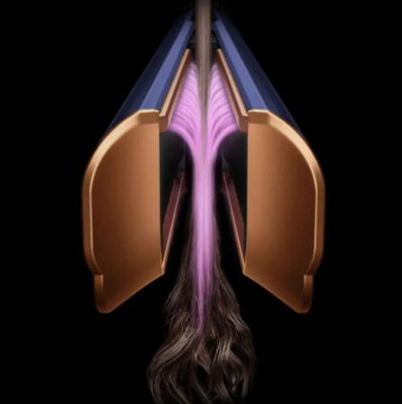 Выпрямитель для волос Dyson AirStrait HT01 (CN/HK) Blue/Copper, синий/медь