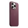 Чехол FineWoven Case для Apple iPhone 15 Pro с MagSafe Mulberry, фиолетовый